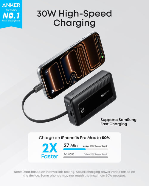 Anker Rapid Charging (30W) Power Bank