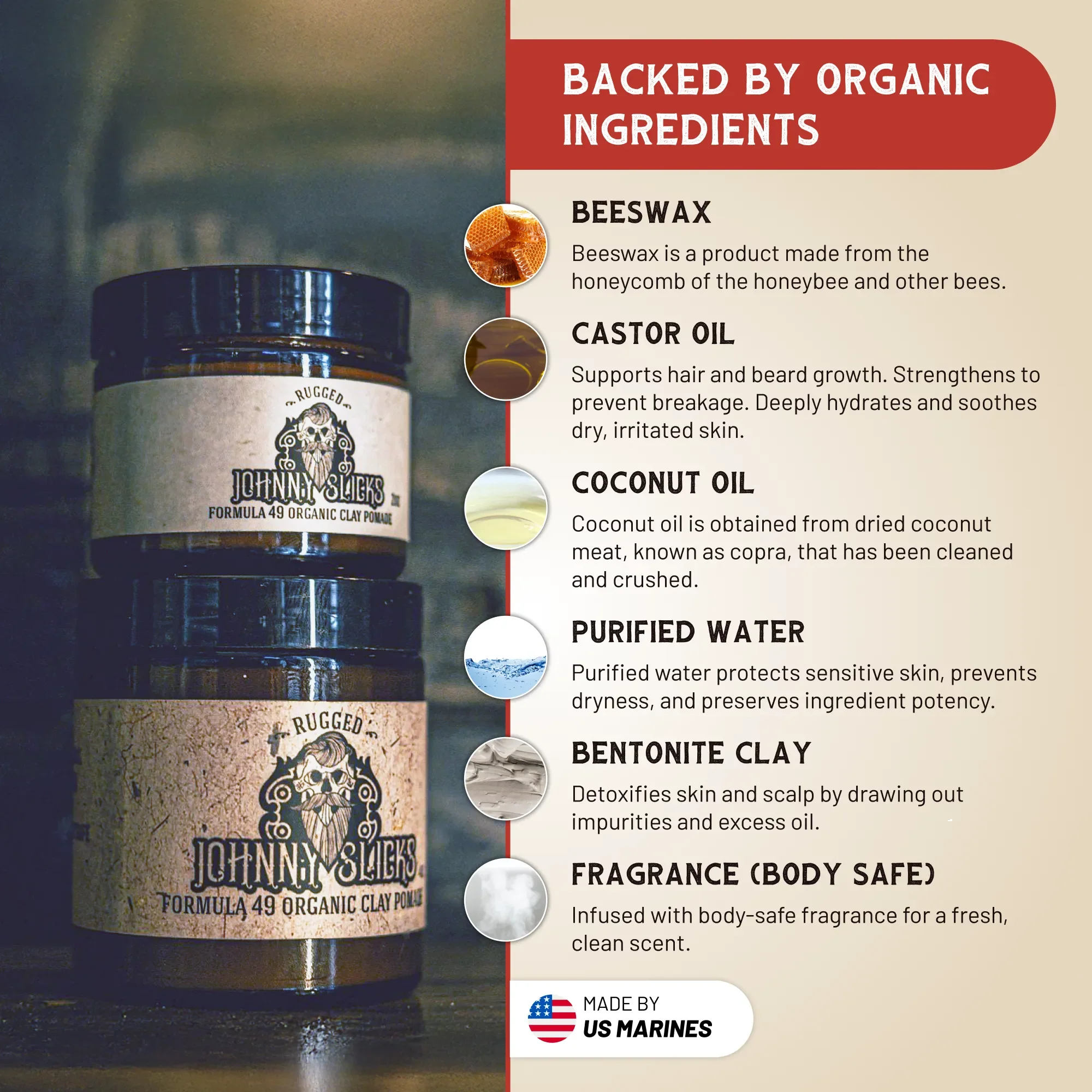 Formula 49 Clay Hair Pomade